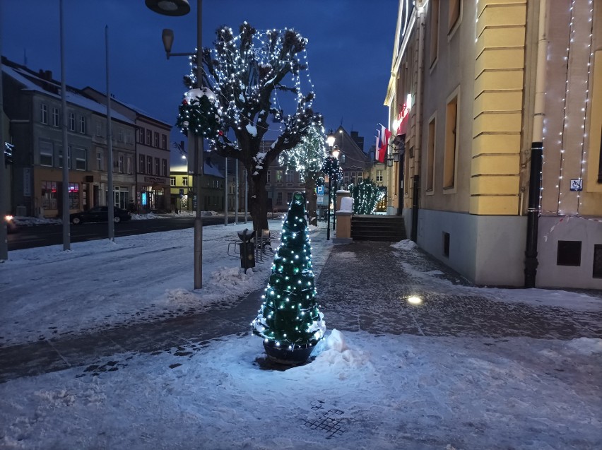 Świąteczne iluminacje w Trzebiatowie