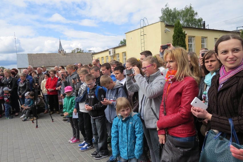 Czekało na niego około 300 osób