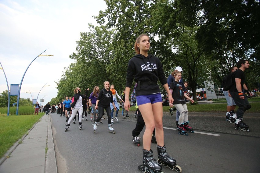 I Tyski Nightskating [ZDJĘCIA] Nightskating Tychy 2015