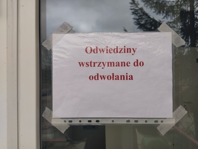 Zakaz odwiedzania pacjentów obowiązuje od półtora roku