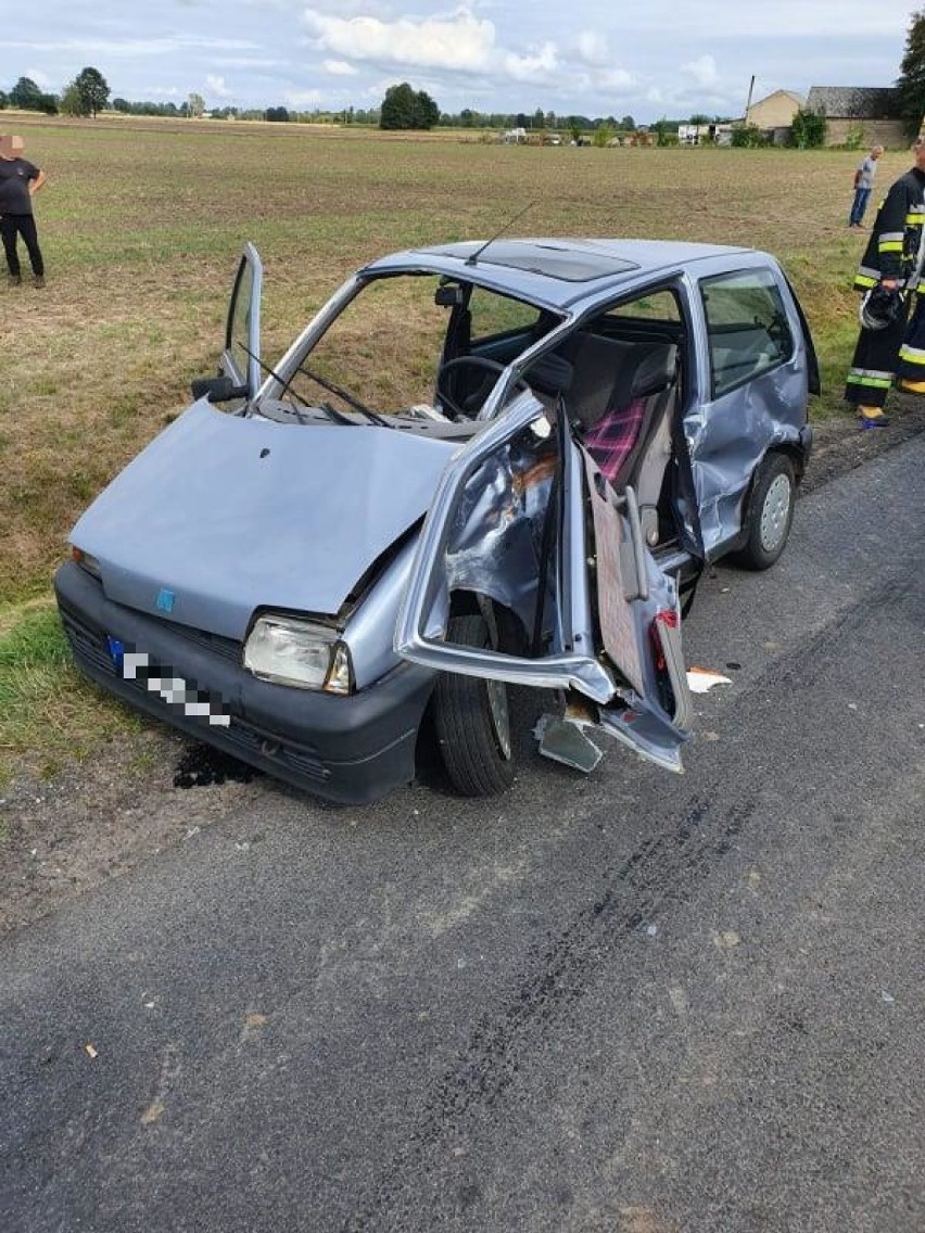 Dwie osoby zostały ranne w wypadku, do którego doszło w...