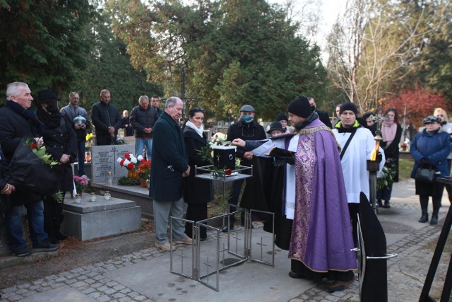 17.11.2021, Kraków: pogrzeb Huberta Skupnika