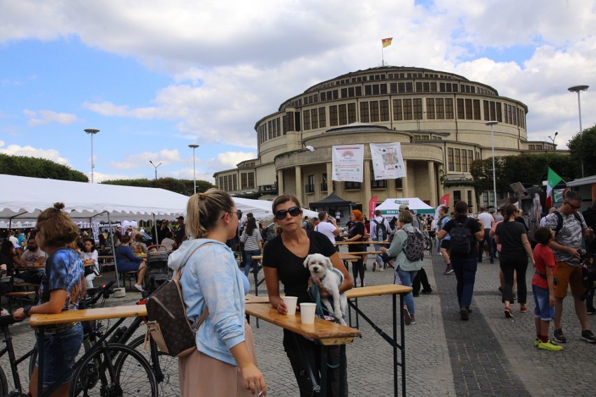 Tak było na Wrocławskim Lotnym Festiwalu Piwa pod Halą...