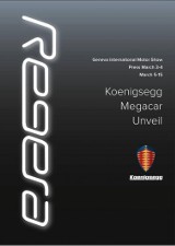 Koenigsegg Regera. Debiut w Genewie