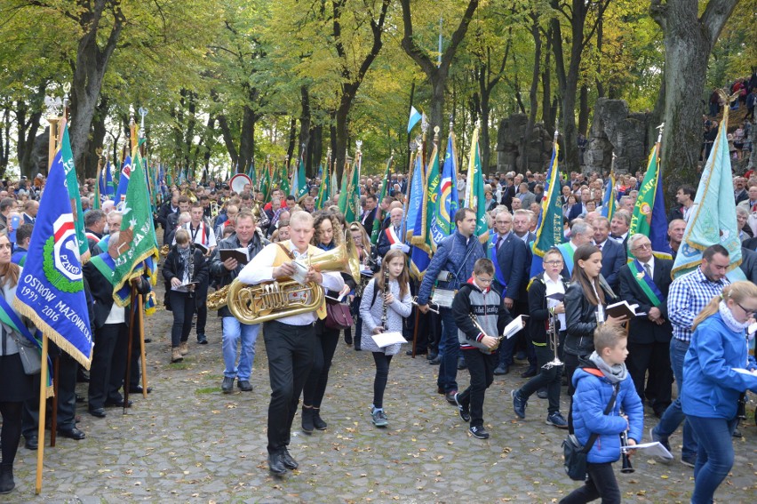 Pielgrzymka hodowców gołębi na Górę św. Anny