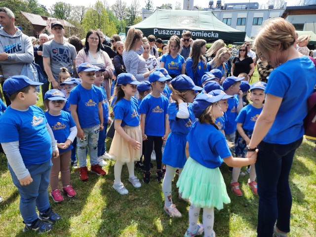 W imprezie uczestniczyli dziaciaki z radomskiego przedszkola Niezapominajka.