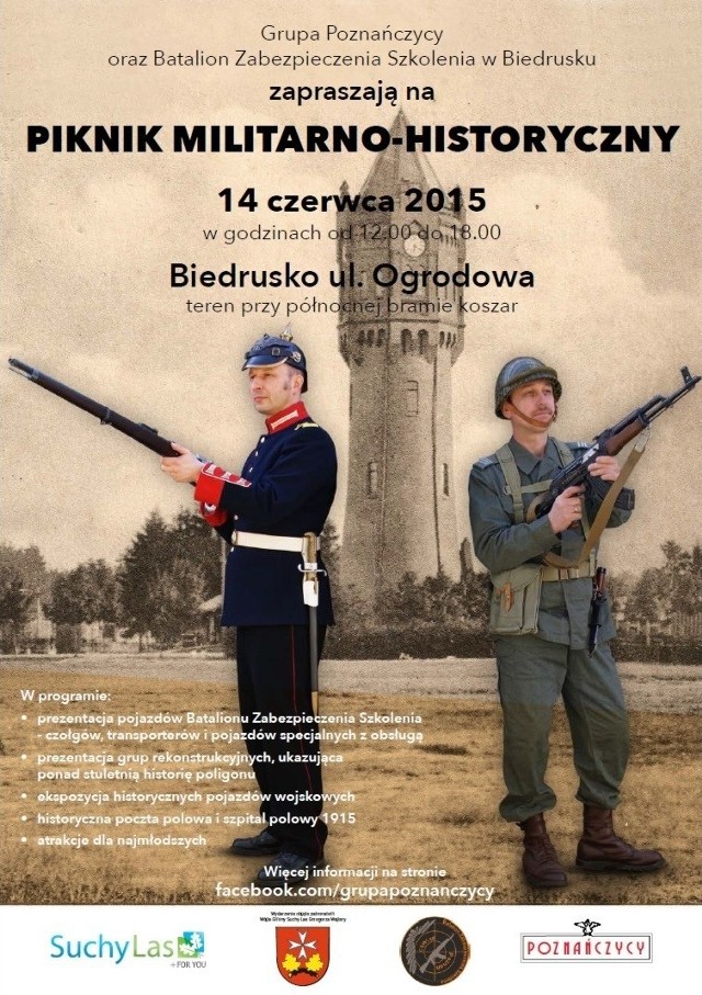 Piknik militarno-historyczny w Biedrusku - 14 czerwca 2015