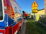 Wybuch gazu w Okrajszowie w okolicach Radomska. Poszkodowana 84-letnia kobieta. ZDJĘCIA