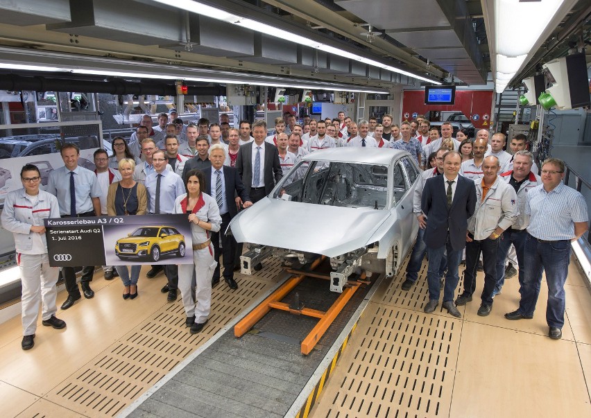 1 lipca w fabryce w Ingolstadt rozpoczęła się produkcja...