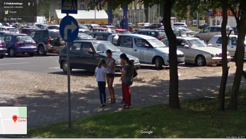 Zobacz kogo uchwyciły kamery Google Street View w Nowej Soli...