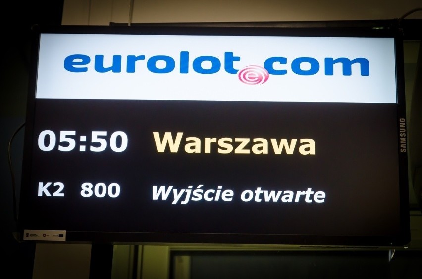 Wyleciał pierwszy samolot z Lublina do Warszawy