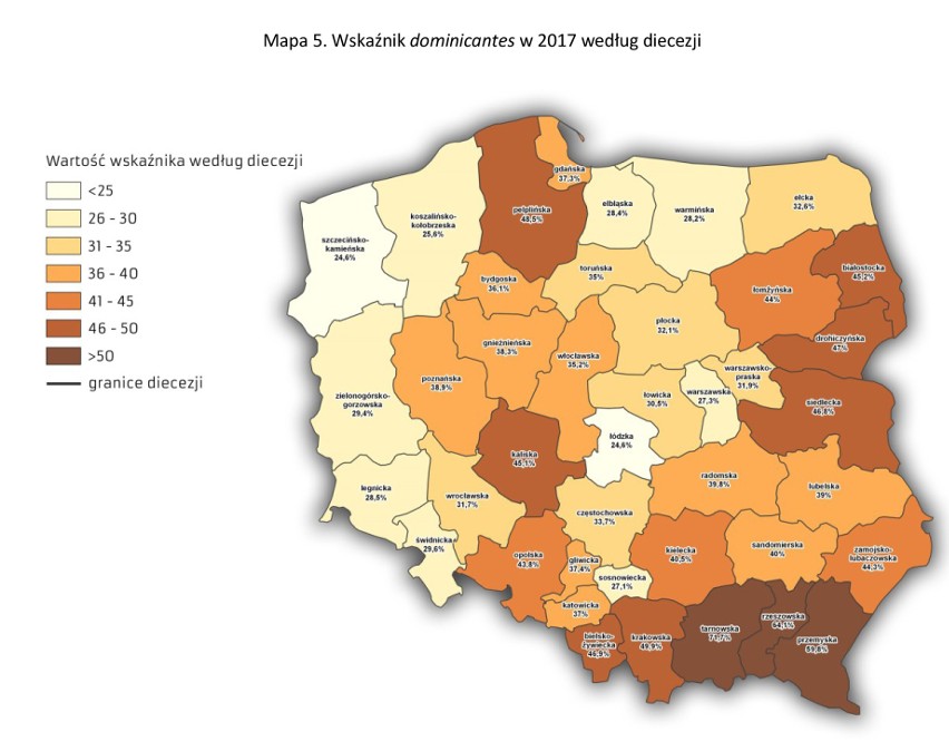 Najnowsze wyniki liczenia wiernych. Wzrosła liczba osób chodzących do kościoła