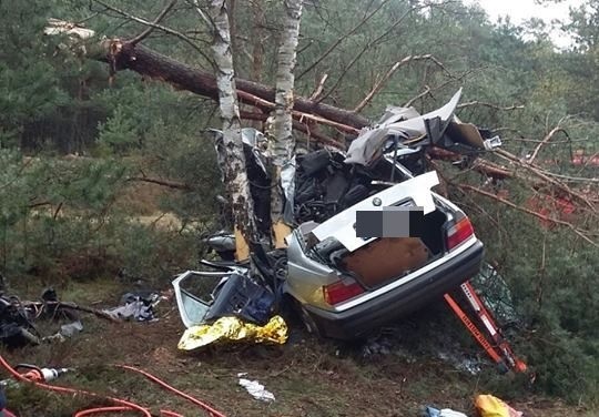 Do wypadku doszło w niedzielę (23 kwietnia) koło Łąkomina....