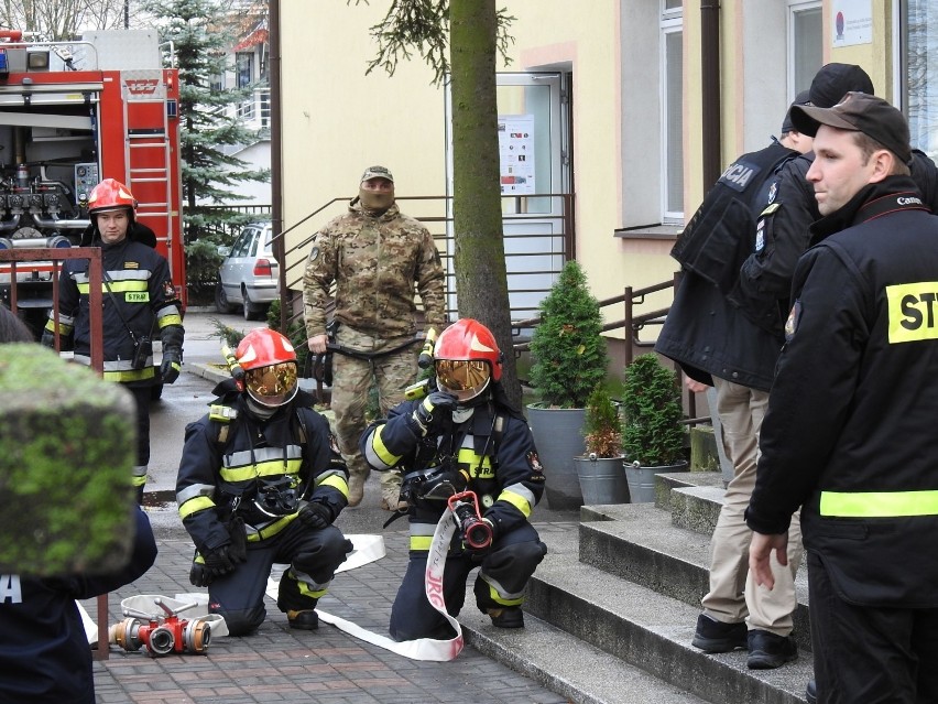 Alarm bombowy w Bielsku Podlaskim