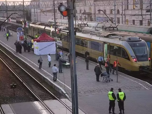 Protest w sprawie pociągów nic nie dał