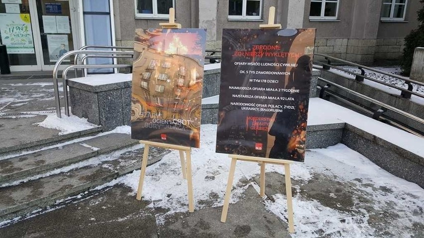 Sosnowiec, 1 lutego 2018 r.: Lewica zapaliła znicze, by...