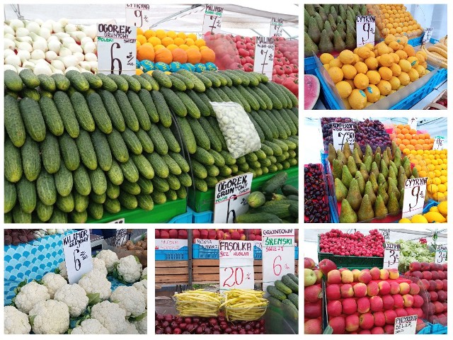 Bardzo dużo osób, tradycyjnie już, wybrało się we wtorek, 14 czerwca w poszukiwaniu świeżych owoców i warzyw na kieleckie bazary przy ulicy Tarnowskiej. Ile kosztowały? Sprawdziliśmy ceny>>>>