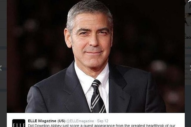 George Clooney (fot. screen z Twitter.com)