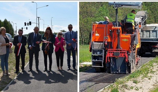 13 maja uroczyście władze samorządowe, inwestor i władze krajowe przecinały wstęgę na wybudowanej ścieżce pieszo-rowerowej Biały Bór - Klęczkowo w Gm. Grudziądz, a niespełna tydzień później  (19 maja) .... na ścieżkę wjechał ciężki sprzęt i ściągał punktowo asfalt!