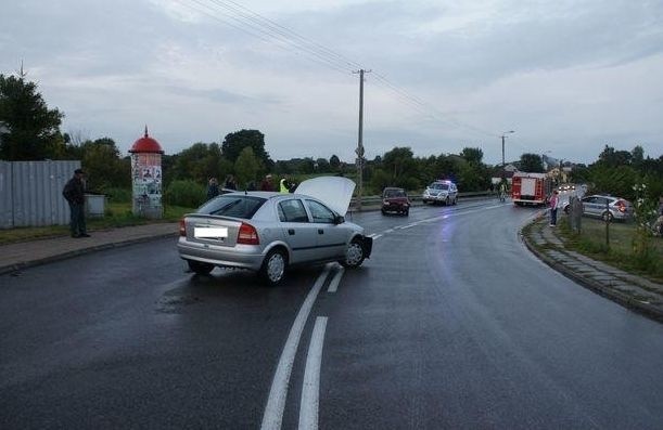 Opel kontra tico. Wypadek na krajowe "19" [FOTO]