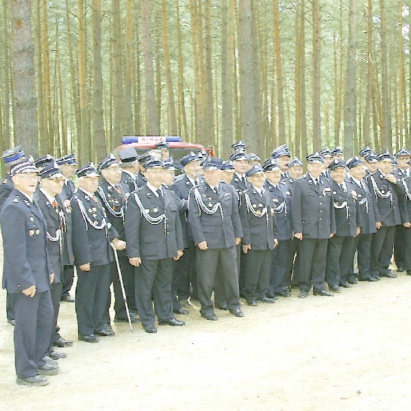 Pamiątkowa fotka z wojewódzkiego zjazdu druhów emerytów