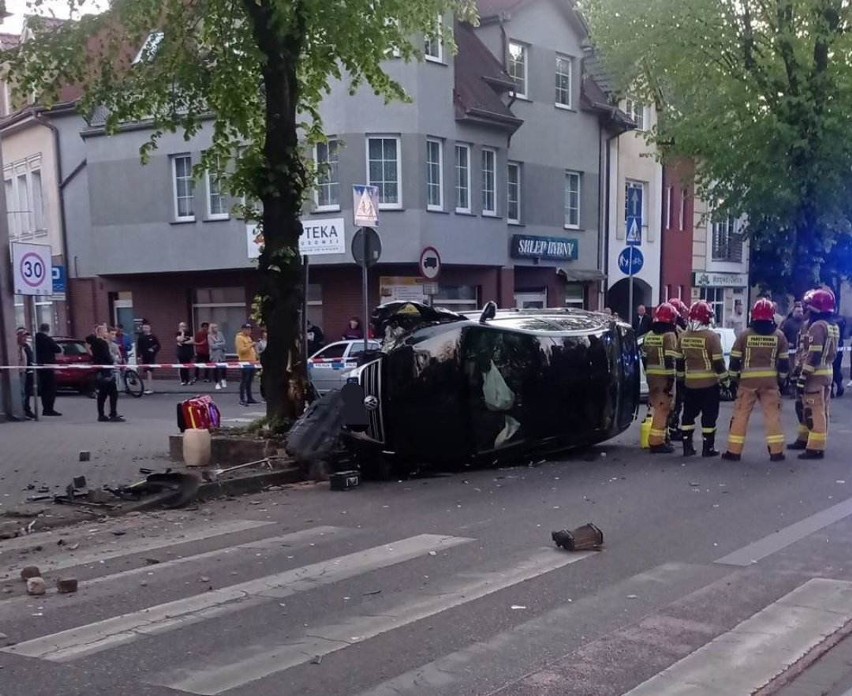 Do groźnego wypadku doszło na ulicy 1 Maja w Białogardzie.