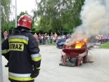 Pokazy straży pożarnej w Krakowie