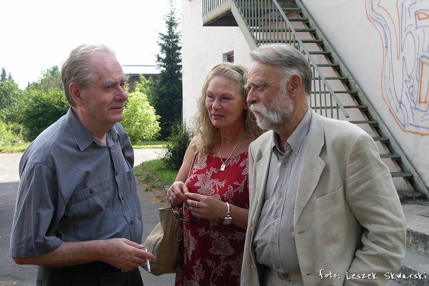 2004r., Wiesław Myśliwski, Alicja Jachiewicz i Stefan...