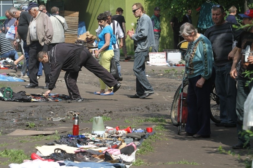 Targowisko zamiera w niedzielę, do soboty możemy tu spotkać...