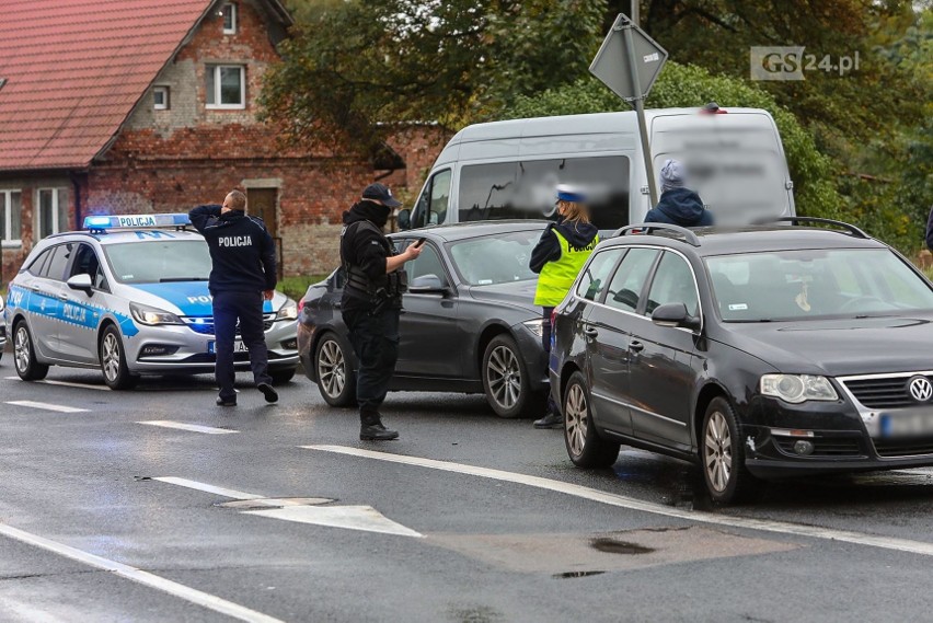 Pościg na dk 10 na odcinku Stargard - Szczecin