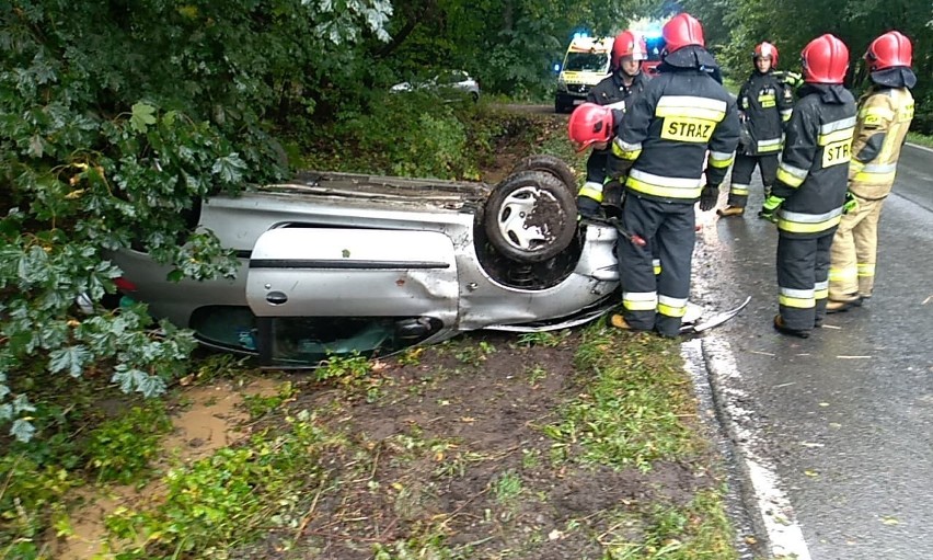 W poniedziałek 30.09 około godziny 13 tuż przed Lubuczewem...