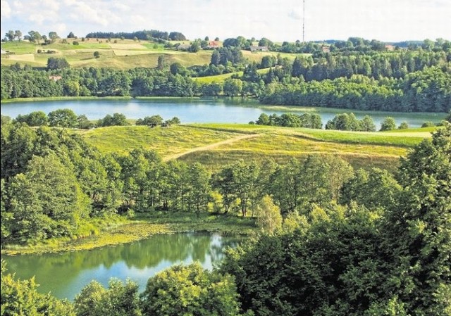 Na terenie SPK znajduje się wiele jezior, w tym Hańcza.
