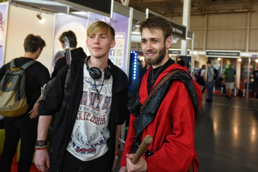 Cosplayerzy na Poznań Game Arena 2018....