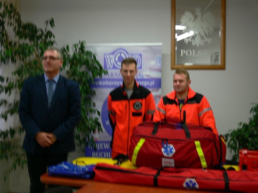 Grupa ratowników z Tarnobrzega dostała profesjonalny sprzęt 