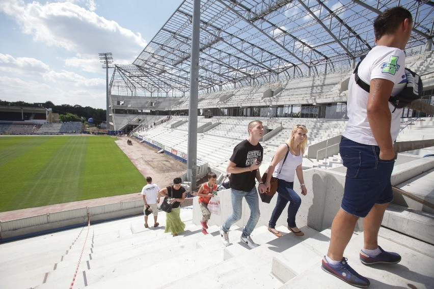 Zwiedzanie stadionu Górnika Zabrze