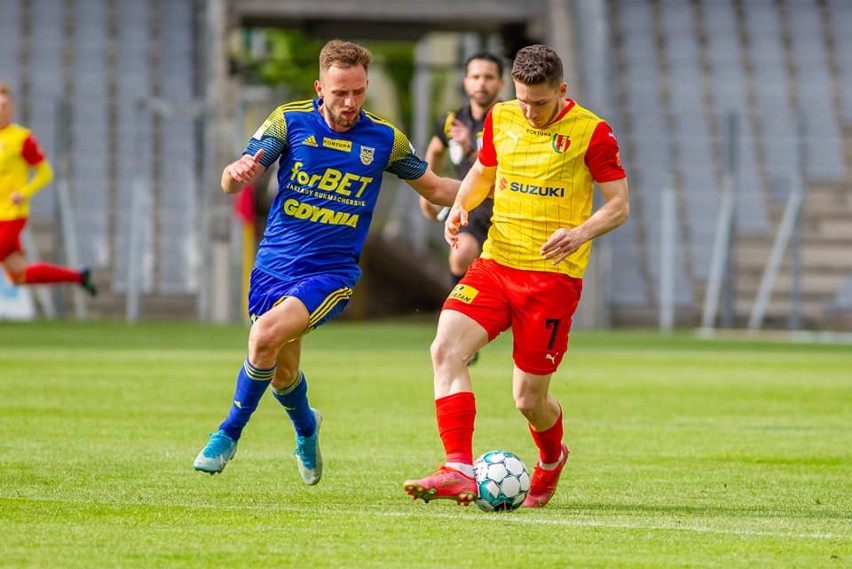 Fortuna 1. Liga. Remis Arki Gdynia po szalonym meczu w Kielcach. Ekstraklasa niestety się oddala. 29.05.2021