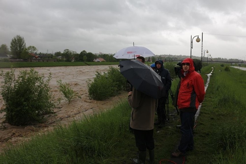 Najgorsza sytuacja jest w Żywcu w rejonie budowy nowego...