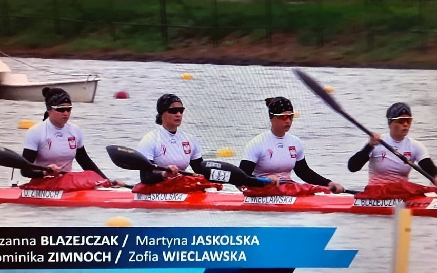Historyczny występ kajakarki z Tarnobrzega. Zuzanna Błażejczak zdobyła ze swoją osadą brązowy medal mistrzostw świata juniorów