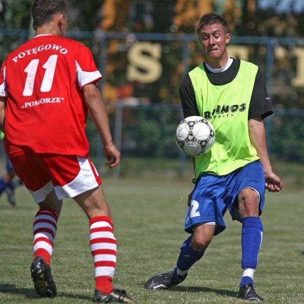 Artur Sarna, grał w Lechu Poznań w Młodej Ekstraklasie. Teraz testuje go Gryf 95.