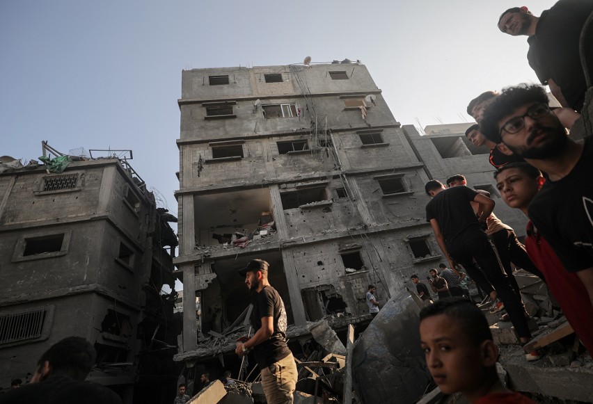 Tak wygląda Strefa Gazy po ataku Izraela.