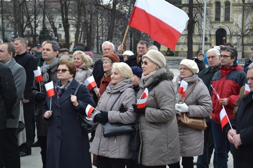 Marsz PiS-u w Częstochowie. Szli w obronie demokracji i...