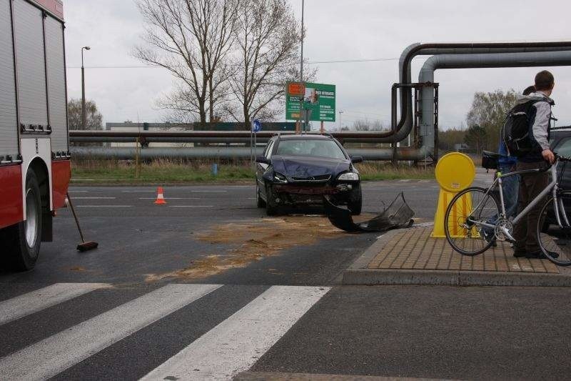 Wypadek na ul. Kołobrzeskiej