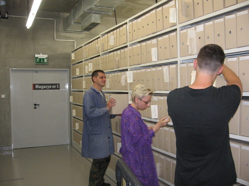 Wyposażenie sal nowego archiwum jest nowoczesne -...