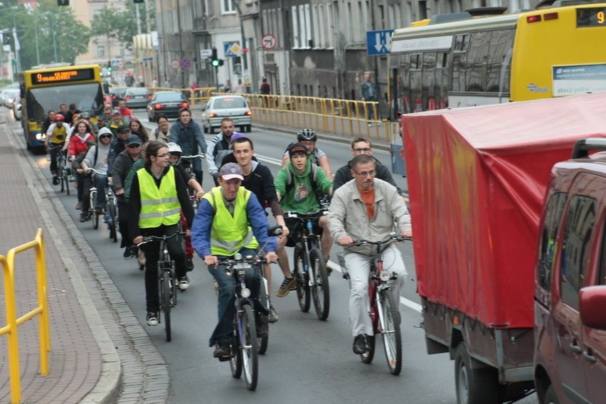 Parada rowerowa w Słupsku