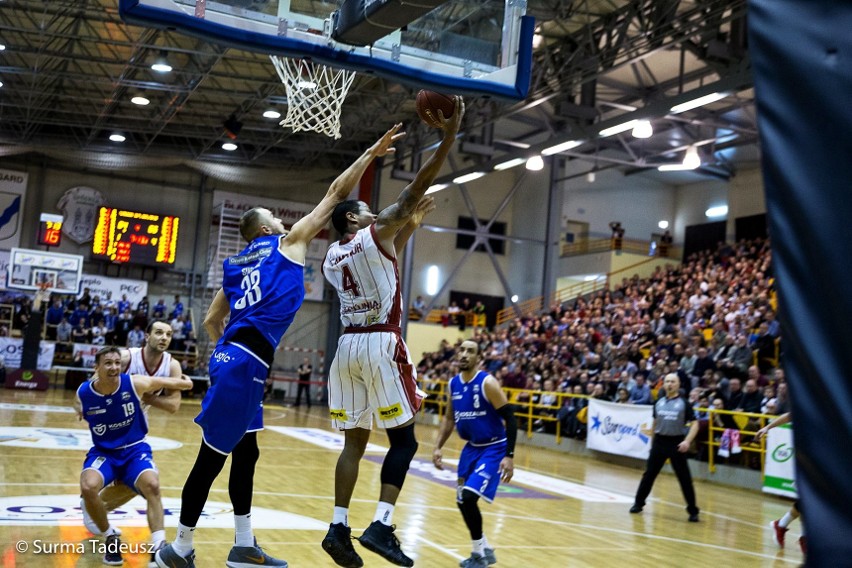 Spójnia Stargard - AZS Koszalin 76:73. Ważna wygrana w walce o utrzymanie!