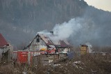 Pożar na osiedlu romskim w Maszkowicach. Nie żyje trzyletni chłopiec