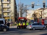 Autobus wjechał w słup na ul. Narutowicza w Lublinie. Kierująca przeprosiła pasażerów