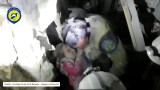 Aleppo. Po dwóch dniach ratownicy wyciągnęli dziewczynkę spod gruzów