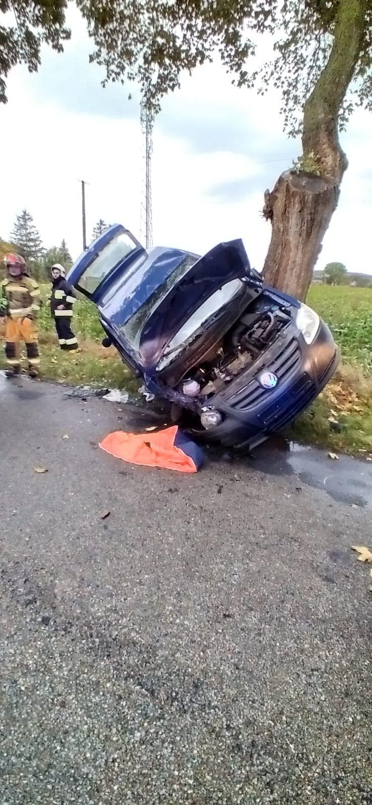 Wypadek w Lubieszewie pod Mogilnem. Zobaczcie zdjęcia >>>>>