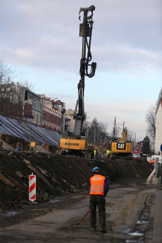 Trwa dobudowa torów dla Szybkiej Kolei Aglomeracyjnej w Krakowie